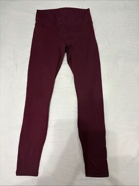 Fabletics Women's High-Waist Burgundy Leggings